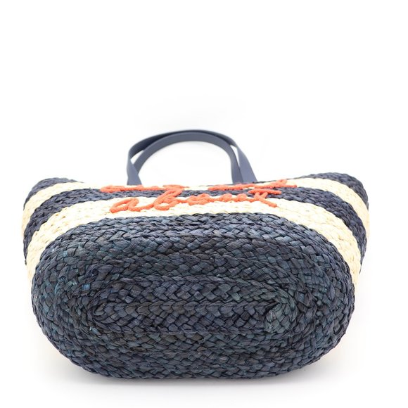 NWT Kate Spade Shore Thing Out And About Woven Straw Tote Beach Picnic Bag - Picture 4 of 7